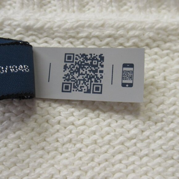 NWT Polo Ralph Lauren Women's Polo Bear Flag Linen-Cotton Crewneck Sweater XXL - Picture 6 of 8